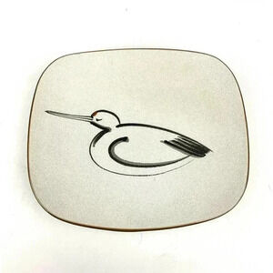 Avian Decorative Plate Asian Decor 9"